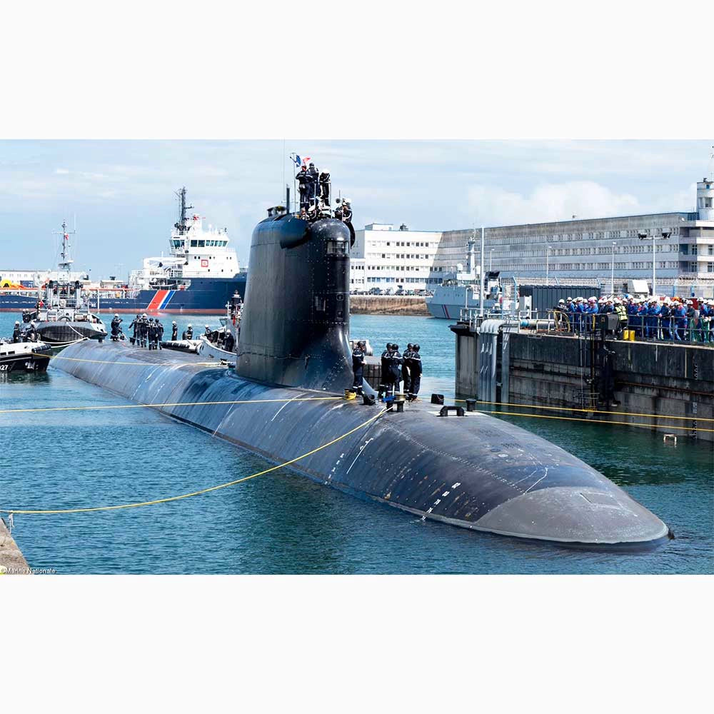 French Navy FS Suffren Submarine (Barracuda-class S635) Submarine 30 Inches Model