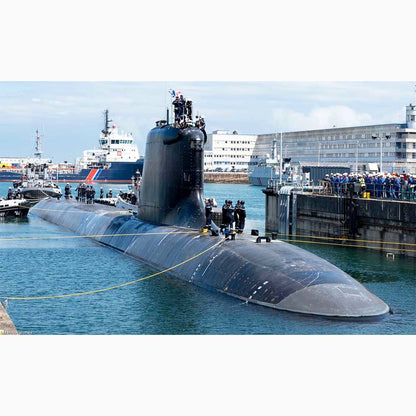 French Navy FS Suffren Submarine (Barracuda-class S635) Submarine 30 Inches Model