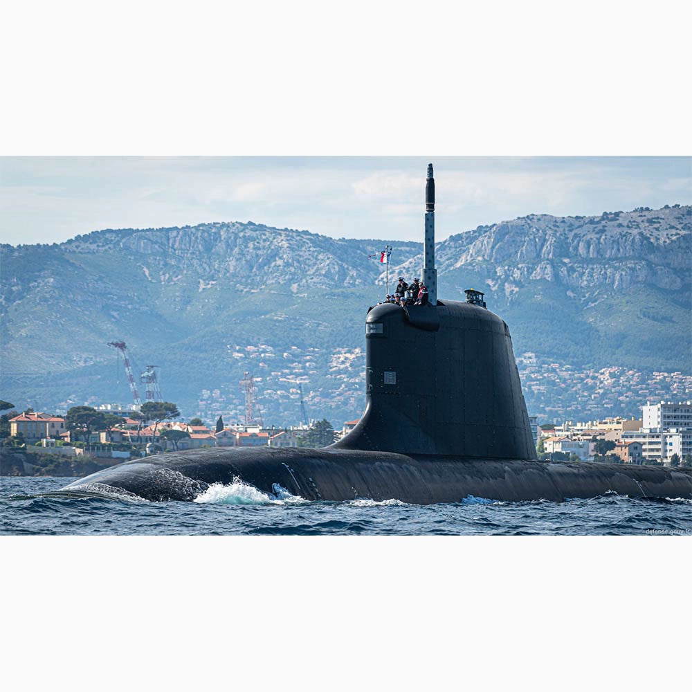 French Navy FS Suffren Submarine (Barracuda-class S635) Submarine 30 Inches Model