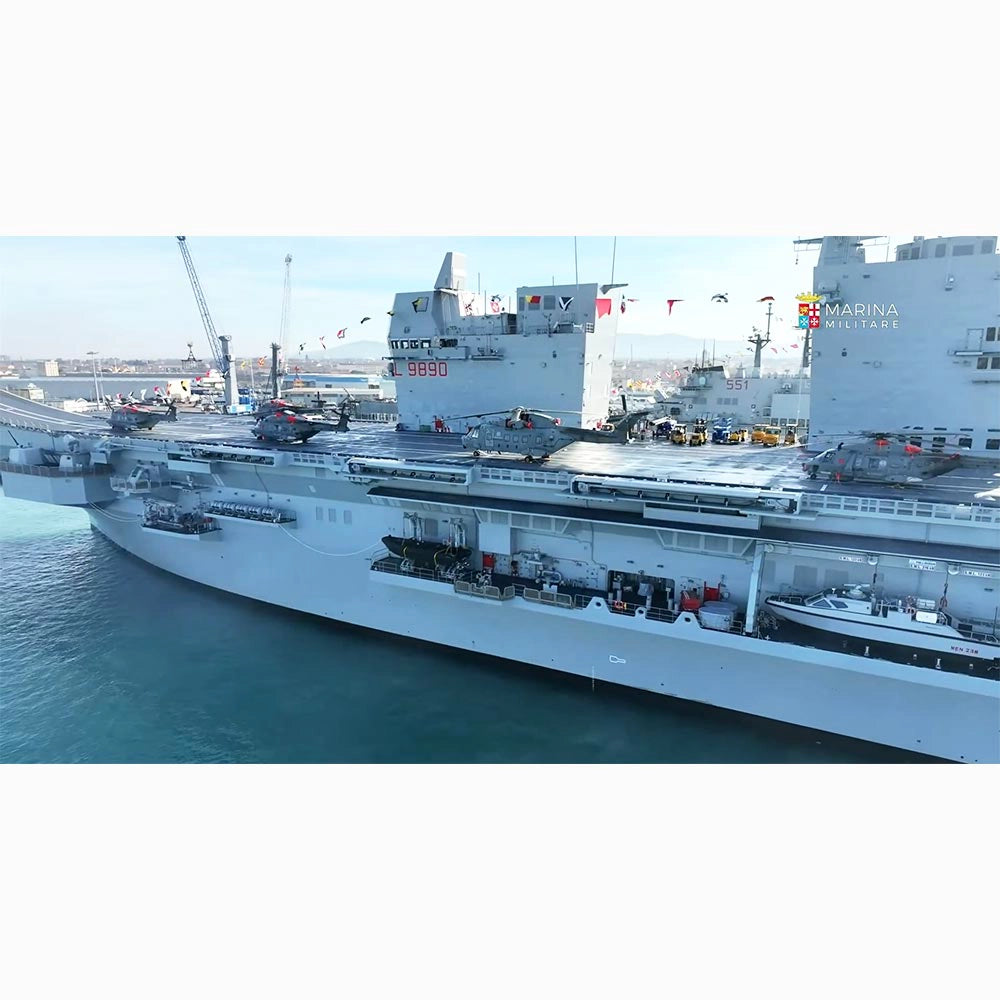 ITS Trieste (L9890) Amphibious Assault 30 Inches Ship Model