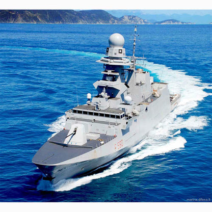 ITS Carlo Bergamini (F590) FREMM Frigate 30 Inches Model