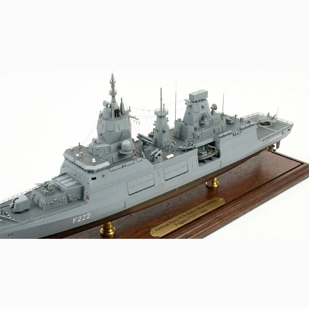 German Navy FGS Baden-Württemberg (F222) F125-class Frigate 30 Inches Model
