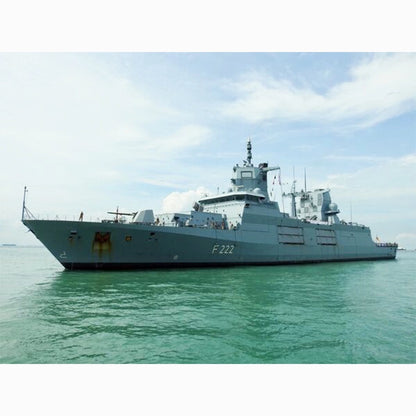 German Navy FGS Baden-Württemberg (F222) F125-class Frigate 30 Inches Model