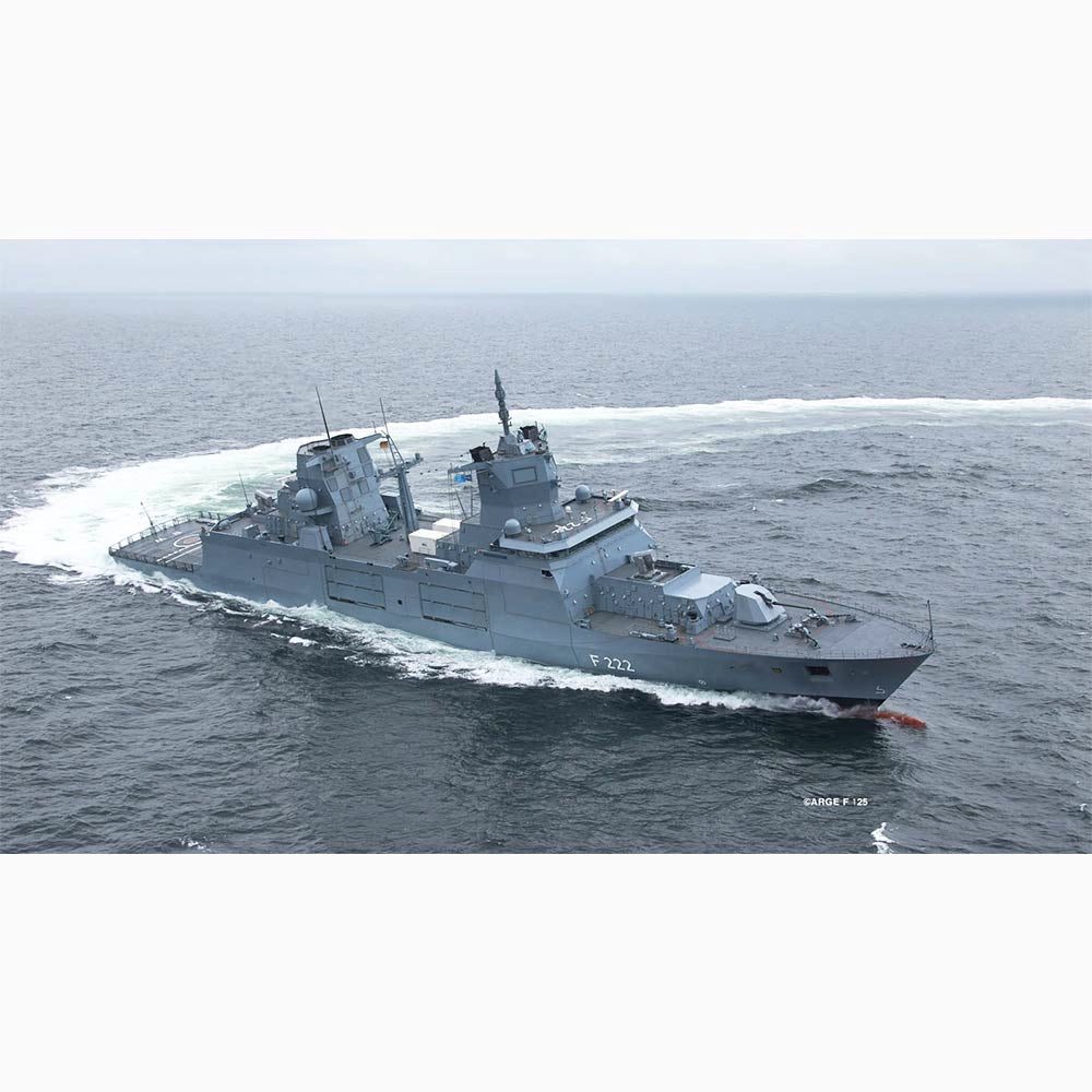 German Navy FGS Baden-Württemberg (F222) F125-class Frigate 30 Inches Model