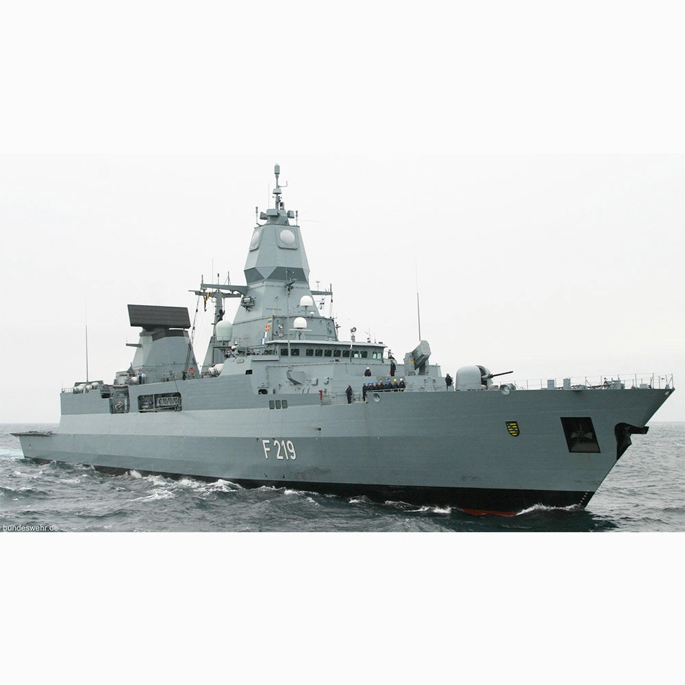 German Navy FGS Sachsen (F219) F124-class Frigate 30 Inches Model