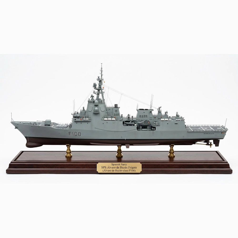 Spanish Navy SPS Álvaro de Bazán (F101) Álvaro de Bazán-class Frigate 30 Inches Model