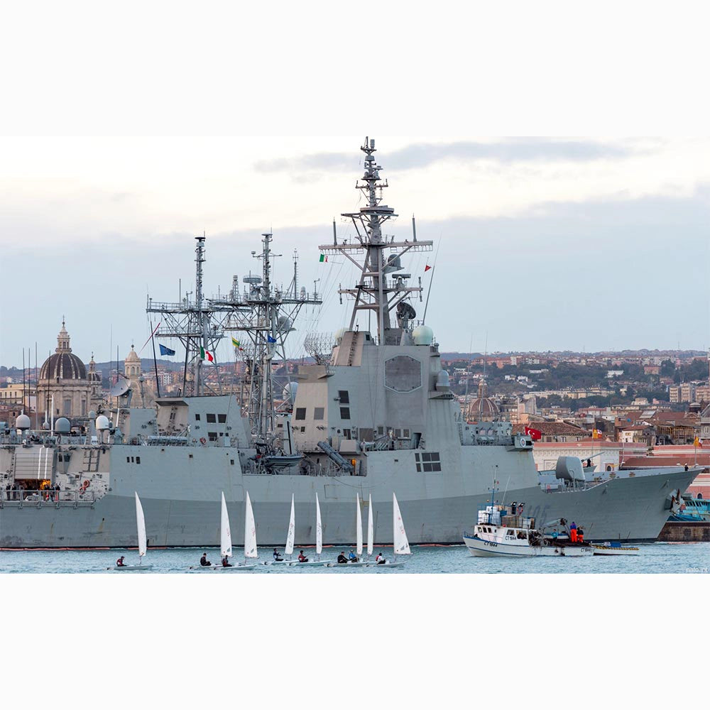 Spanish Navy SPS Álvaro de Bazán (F101) Álvaro de Bazán-class Frigate 30 Inches Model