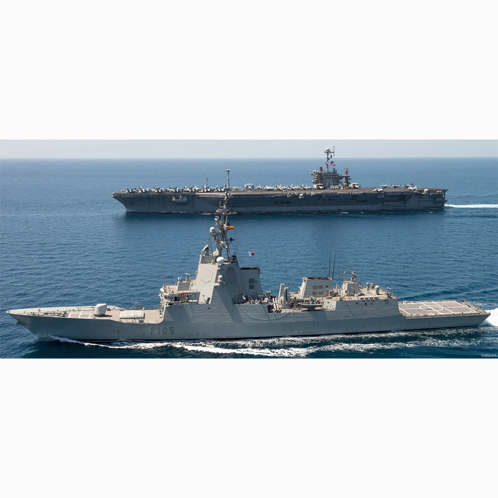 Spanish Navy SPS Álvaro de Bazán (F101) Álvaro de Bazán-class Frigate 30 Inches Model