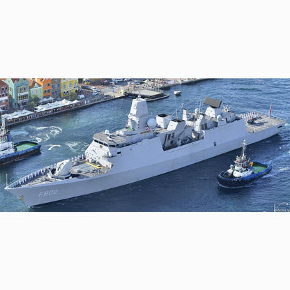 Royal Netherlands Navy HNLMS De Zeven Provinciën (F802) Frigate 30 Inches Model