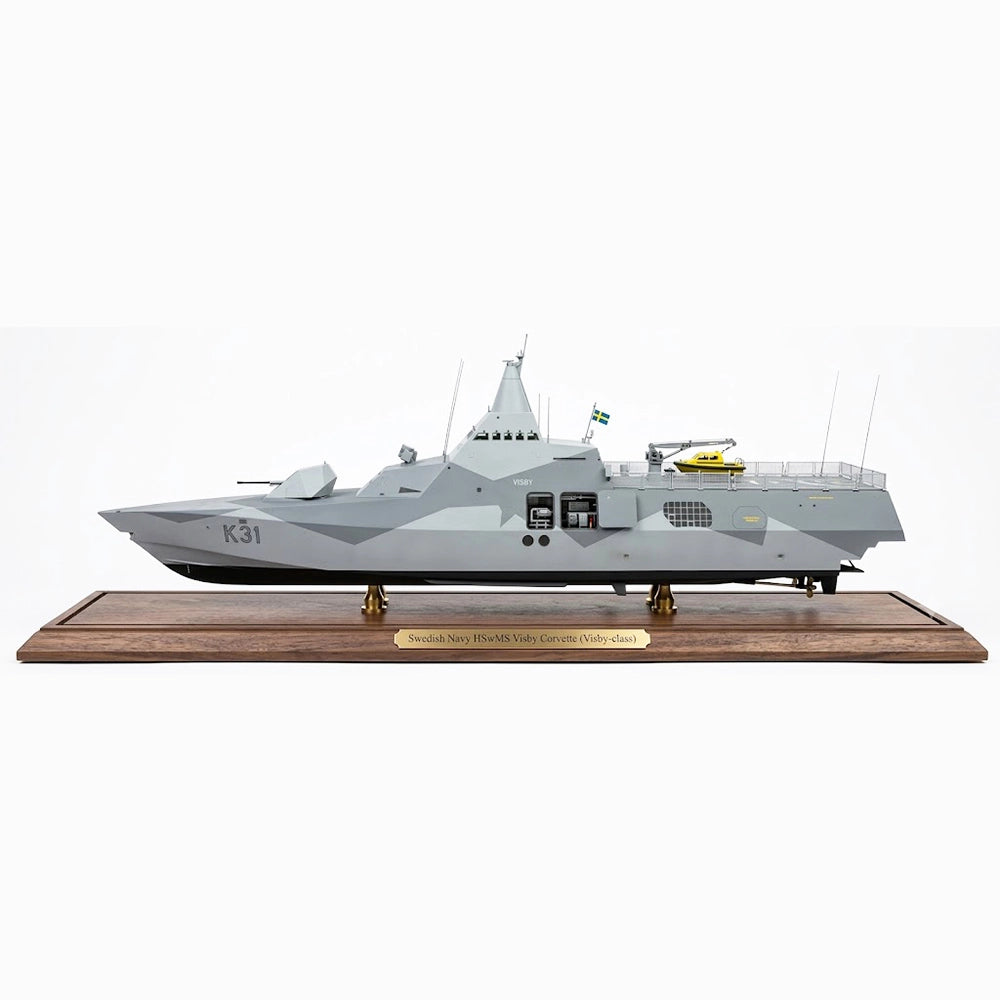 Swedish Navy HSwMS Visby (K31) Visby-class Corvette 30 Inches Model
