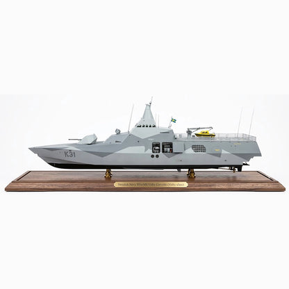 Swedish Navy HSwMS Visby (K31) Visby-class Corvette 30 Inches Model