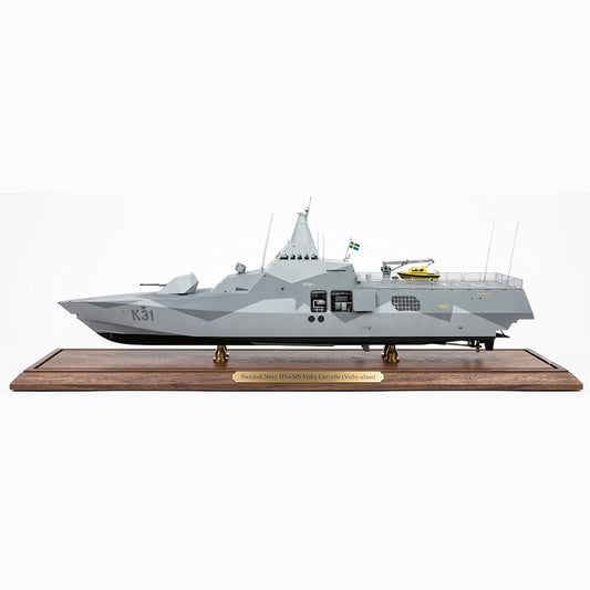 Swedish Navy HSwMS Visby (K31) Visby-class Corvette 30 Inches Model