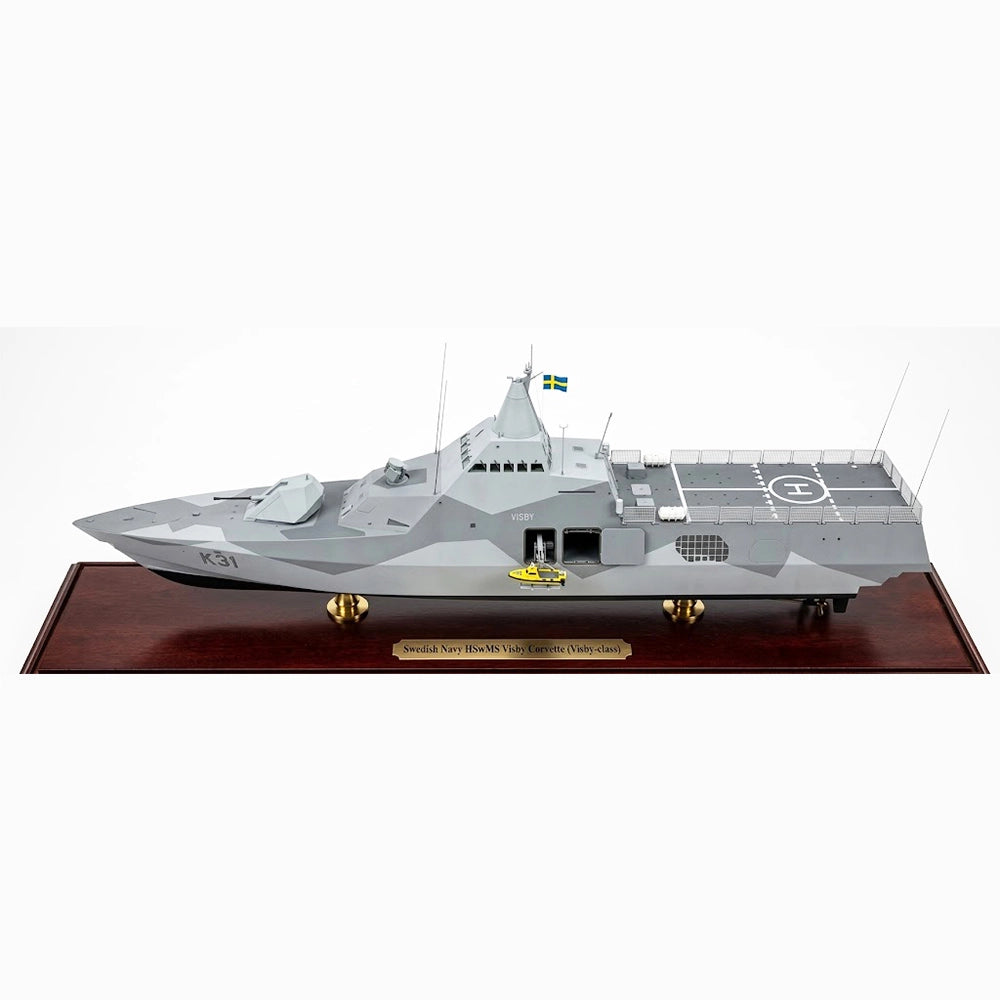 Swedish Navy HSwMS Visby (K31) Visby-class Corvette 30 Inches Model