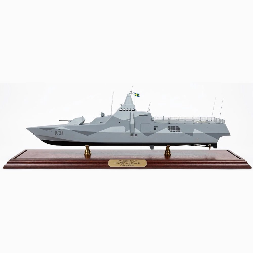 Swedish Navy HSwMS Visby (K31) Visby-class Corvette 30 Inches Model