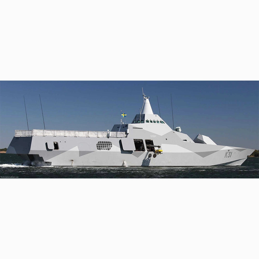 Swedish Navy HSwMS Visby (K31) Visby-class Corvette 30 Inches Model