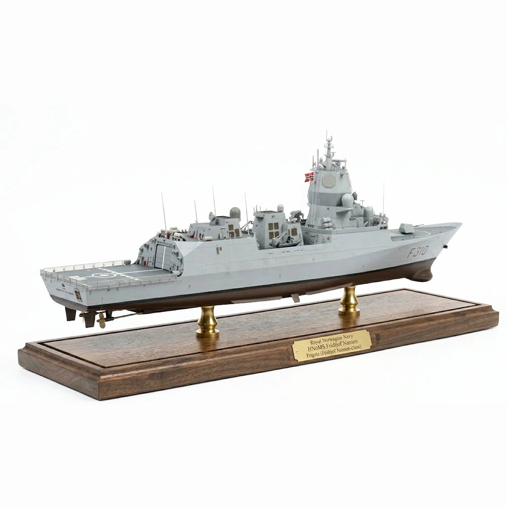 Royal Norwegian Navy HNoMS Fridtjof Nansen (F310) Fridtjof Nansen-class Frigate 30 Inches Model