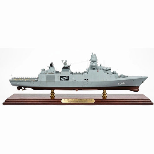 Royal Danish Navy HDMS Iver Huitfeldt (F361) Iver Huitfeldt-class Frigate 30 Inches Model