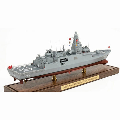Turkish Navy TCG Istanbul (F515) Istanbul-class Frigate 30 Inches Model