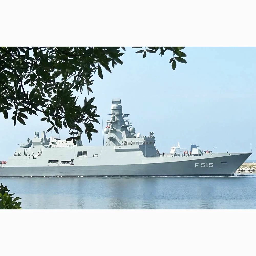 Turkish Navy TCG Istanbul (F515) Istanbul-class Frigate 30 Inches Model