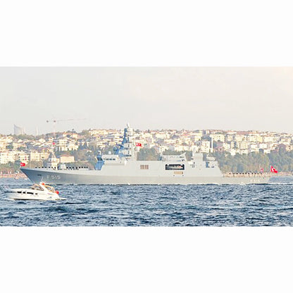 Turkish Navy TCG Istanbul (F515) Istanbul-class Frigate 30 Inches Model