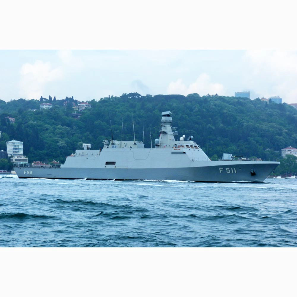 Turkish Navy TCG Heybeliada (F511) Ada-class Corvette 30 Inches Model