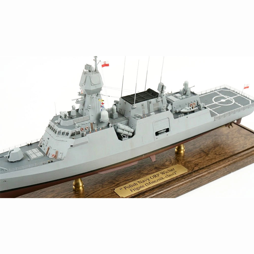 Polish Navy ORP Wicher Miecznik-class Frigate 30 Inches Model