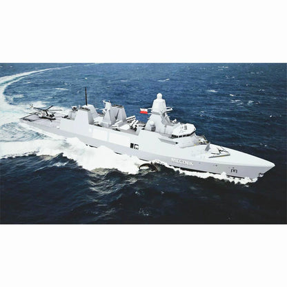 Polish Navy ORP Wicher Miecznik-class Frigate 30 Inches Model