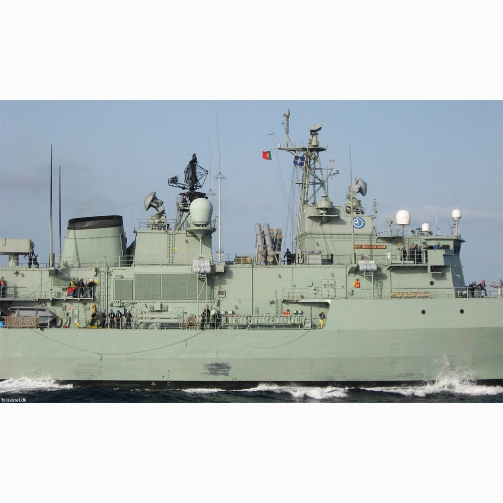 Portuguese Navy NRP Vasco da Gama (F330) Vasco da Gama-class Frigate 30 Inches Model