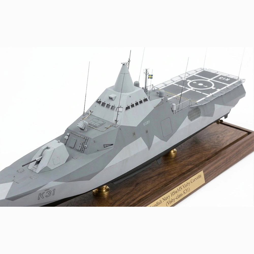 Swedish Navy HSwMS Visby (K31) Visby-class Corvette 30 Inches Model