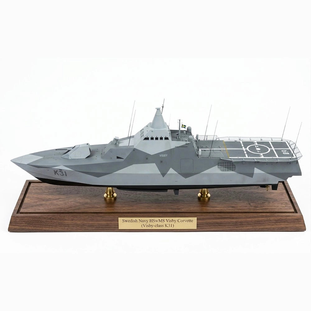Swedish Navy HSwMS Visby (K31) Visby-class Corvette 30 Inches Model