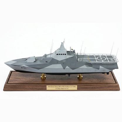 Swedish Navy HSwMS Visby (K31) Visby-class Corvette 30 Inches Model