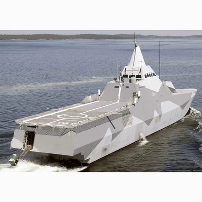 Swedish Navy HSwMS Visby (K31) Visby-class Corvette 30 Inches Model