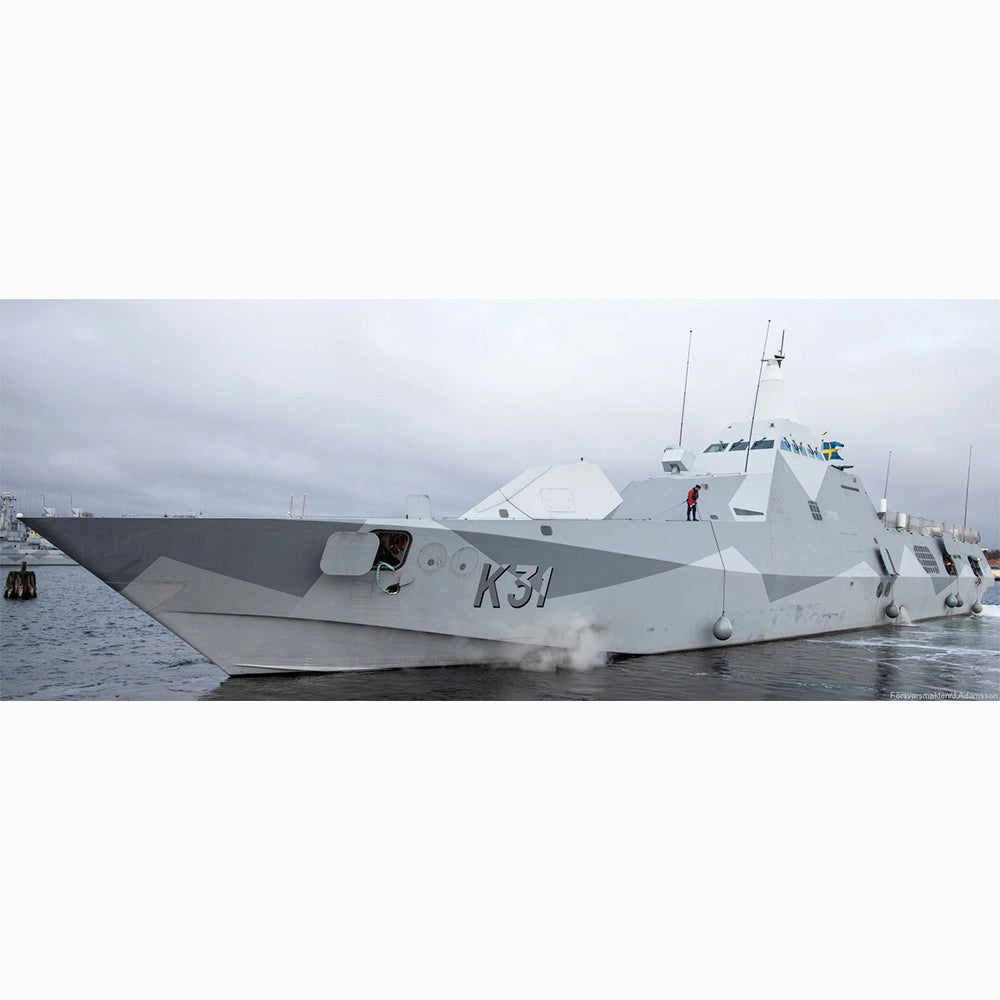 Swedish Navy HSwMS Visby (K31) Visby-class Corvette 30 Inches Model