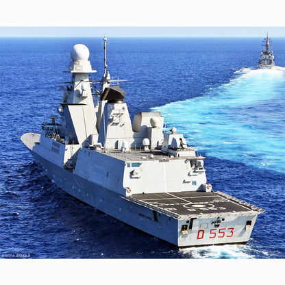 Italian Navy ITS Andrea Doria (D553) Horizon-class Frigate 30 Inches Model