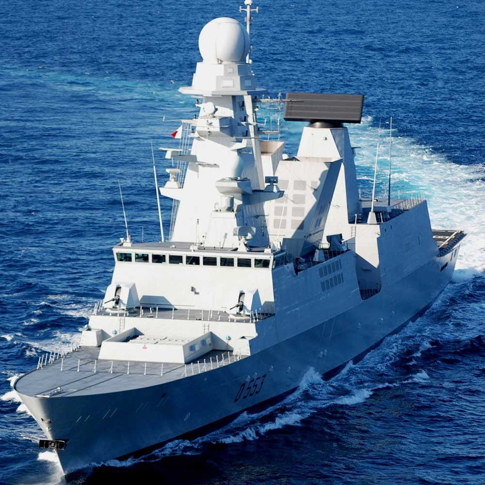 Italian Navy ITS Andrea Doria (D553) Horizon-class Frigate 30 Inches Model
