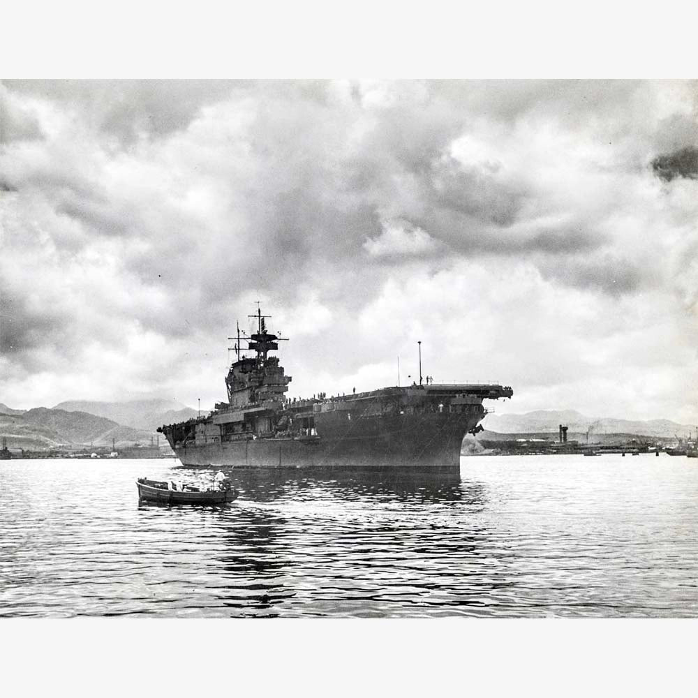 USS Enterprise (CV-6) Aircraft Carrier 30 Inches Model
