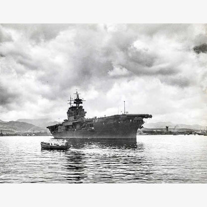 USS Enterprise (CV-6) Aircraft Carrier 30 Inches Model