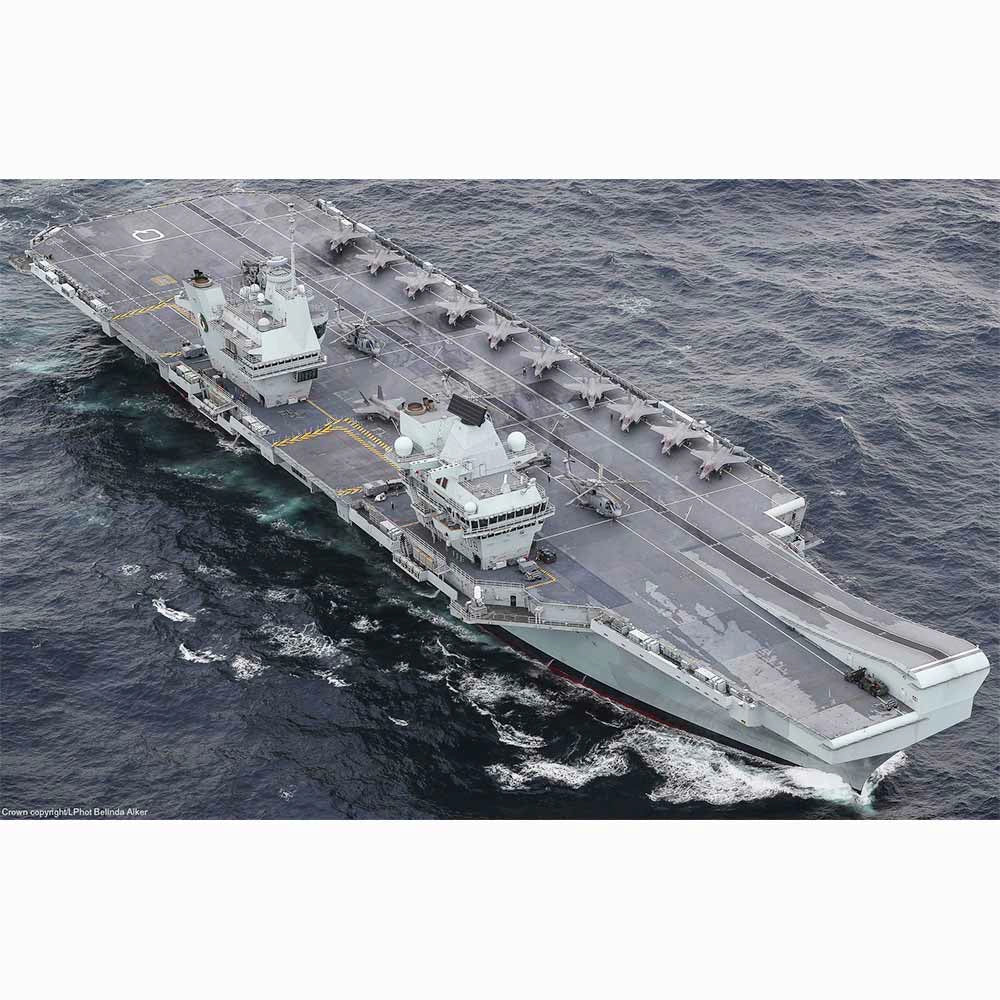HMS Queen Elizabeth (R08) Aircraft Carrier 30 Inches Model