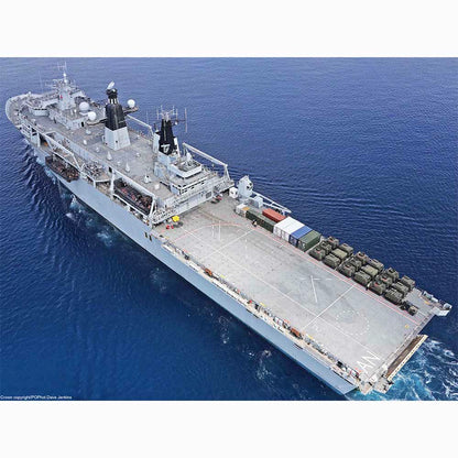 HMS Albion (L14) Amphibious Assault 30 Inches Ship Model