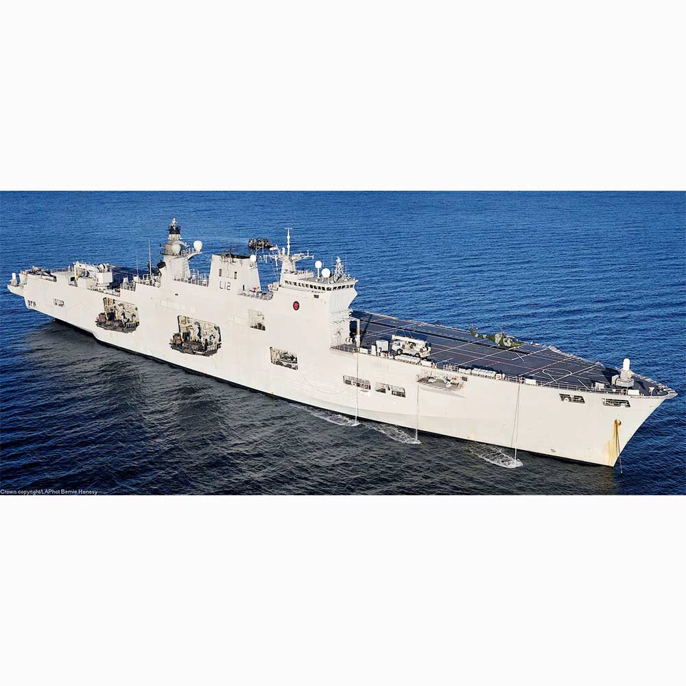 HMS Ocean (L12) Helicopter Carrier 30 Inches Model