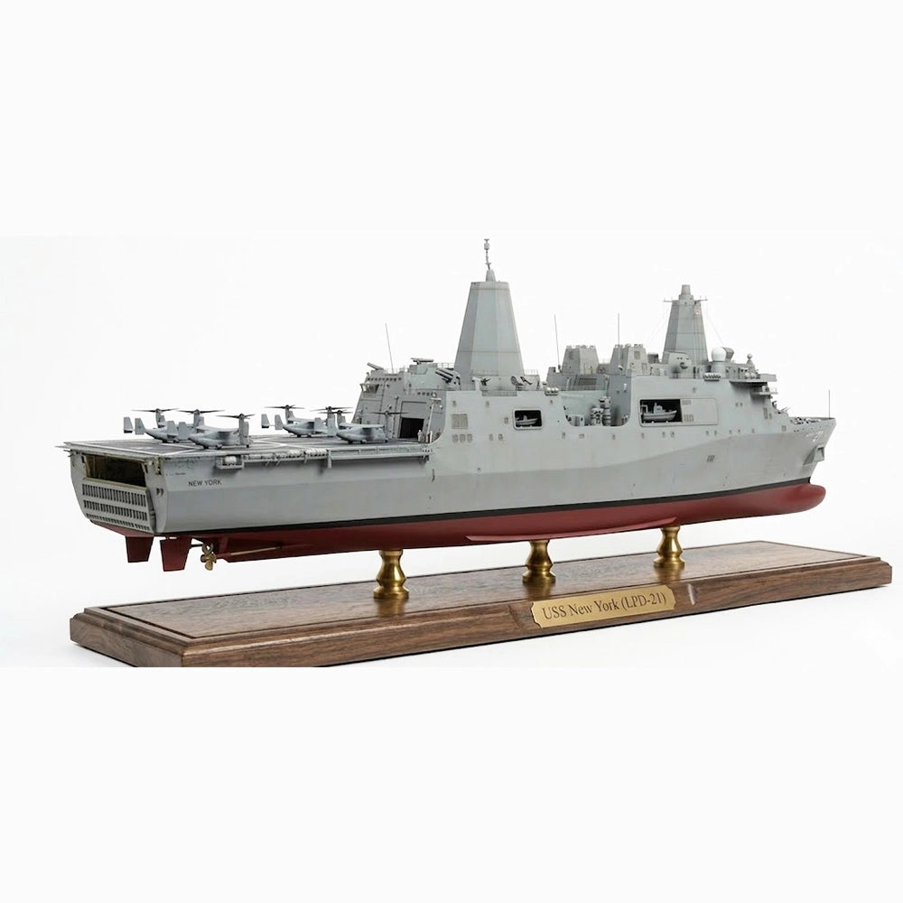 USS New York (LPD-21) Amphibious Transport Dock 30 Inches Model