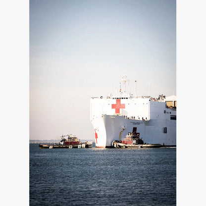 USNS Comfort (T-AH-20) 30 Inches Hospital Ship Model