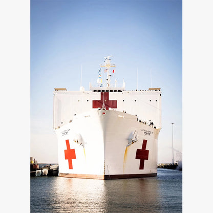 USNS Comfort (T-AH-20) 30 Inches Hospital Ship Model