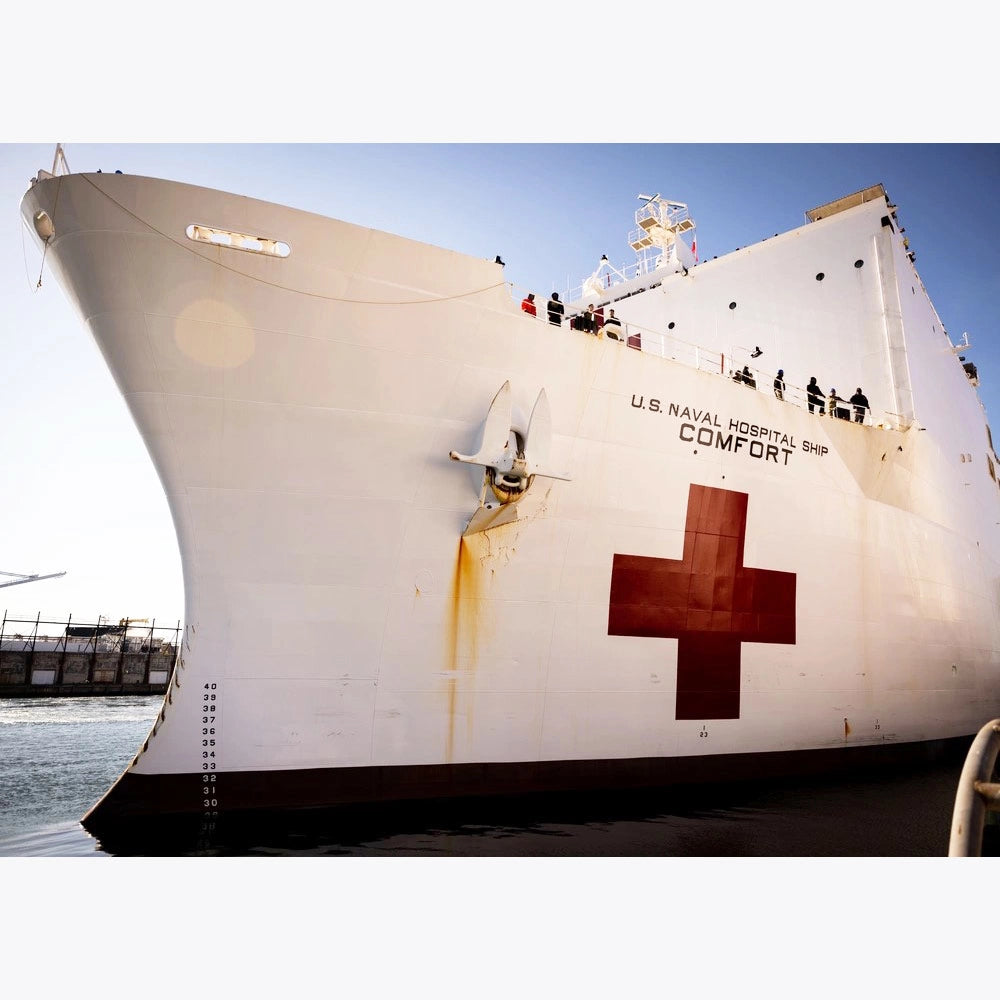 USNS Comfort (T-AH-20) 30 Inches Hospital Ship Model