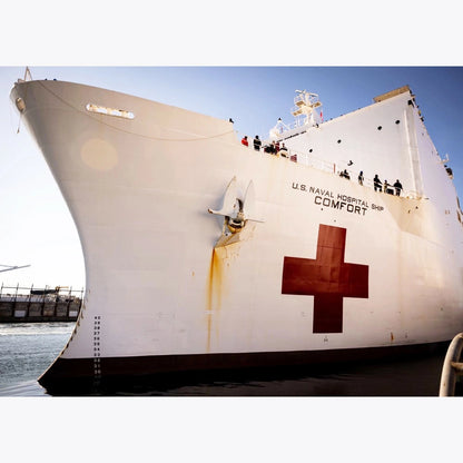 USNS Comfort (T-AH-20) 30 Inches Hospital Ship Model