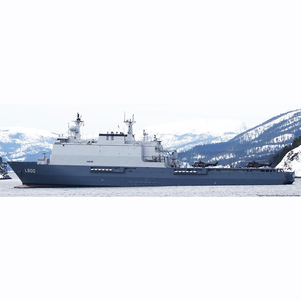 HNLMS Rotterdam (L800) Landing Platform Dock 30 Inches Model