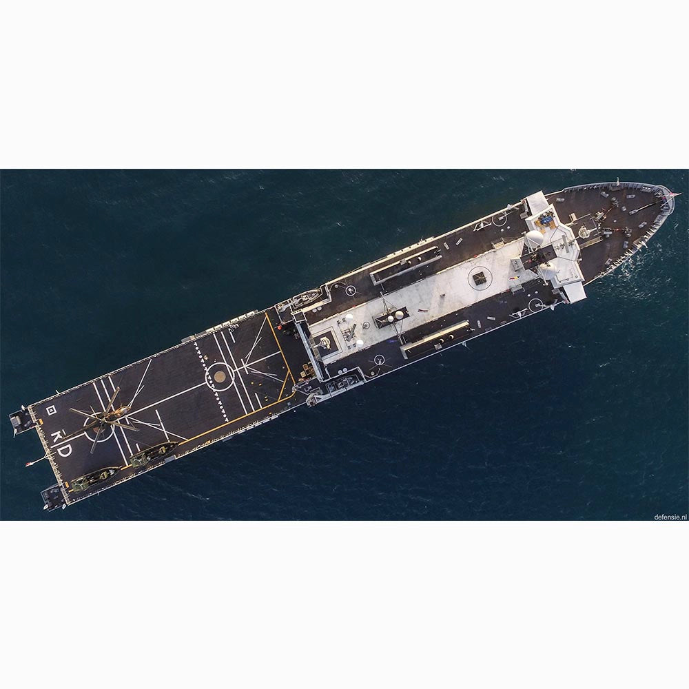HNLMS Rotterdam (L800) Landing Platform Dock 30 Inches Model