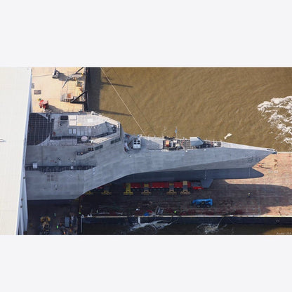 USS Savannah (LCS-28) Littoral Combat 30 Inches Ship Model