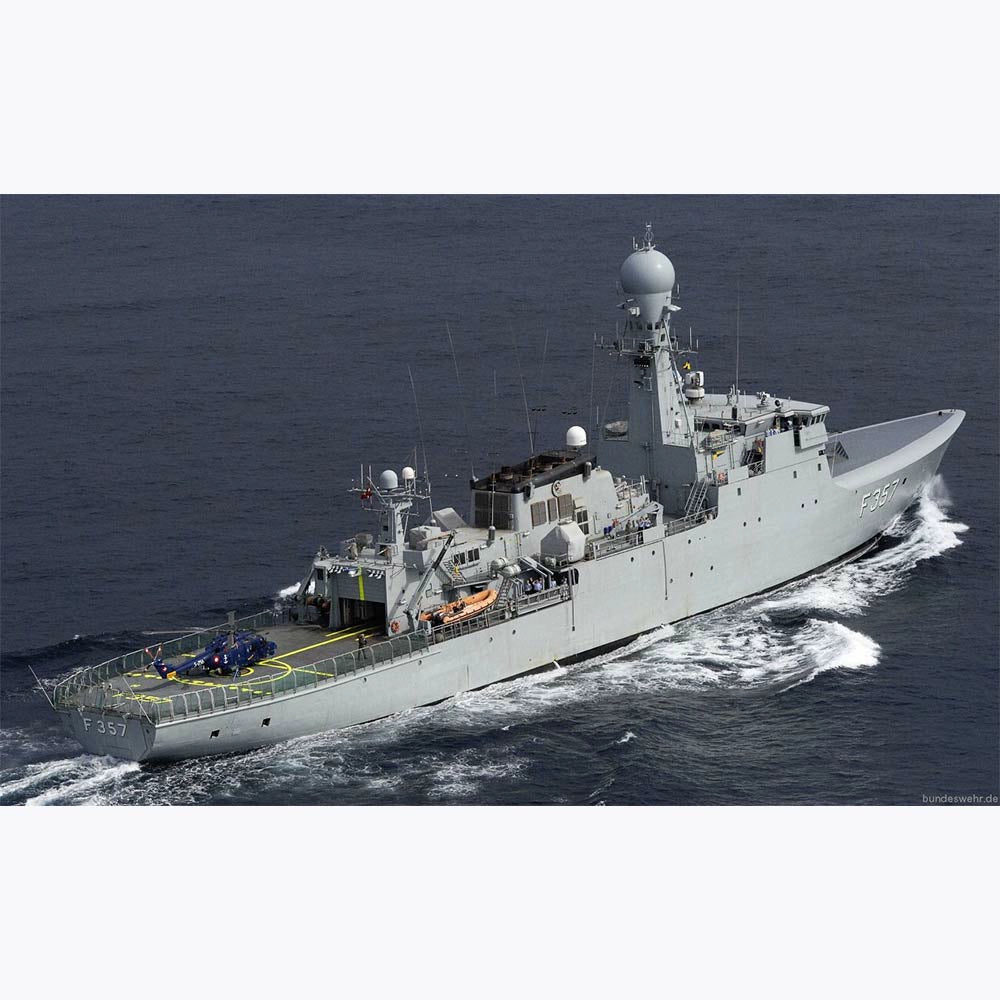 HDMS Thetis (F357) Patrol Frigate 30 Inches Model