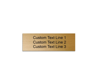 Custom Name Plate Design Version 1